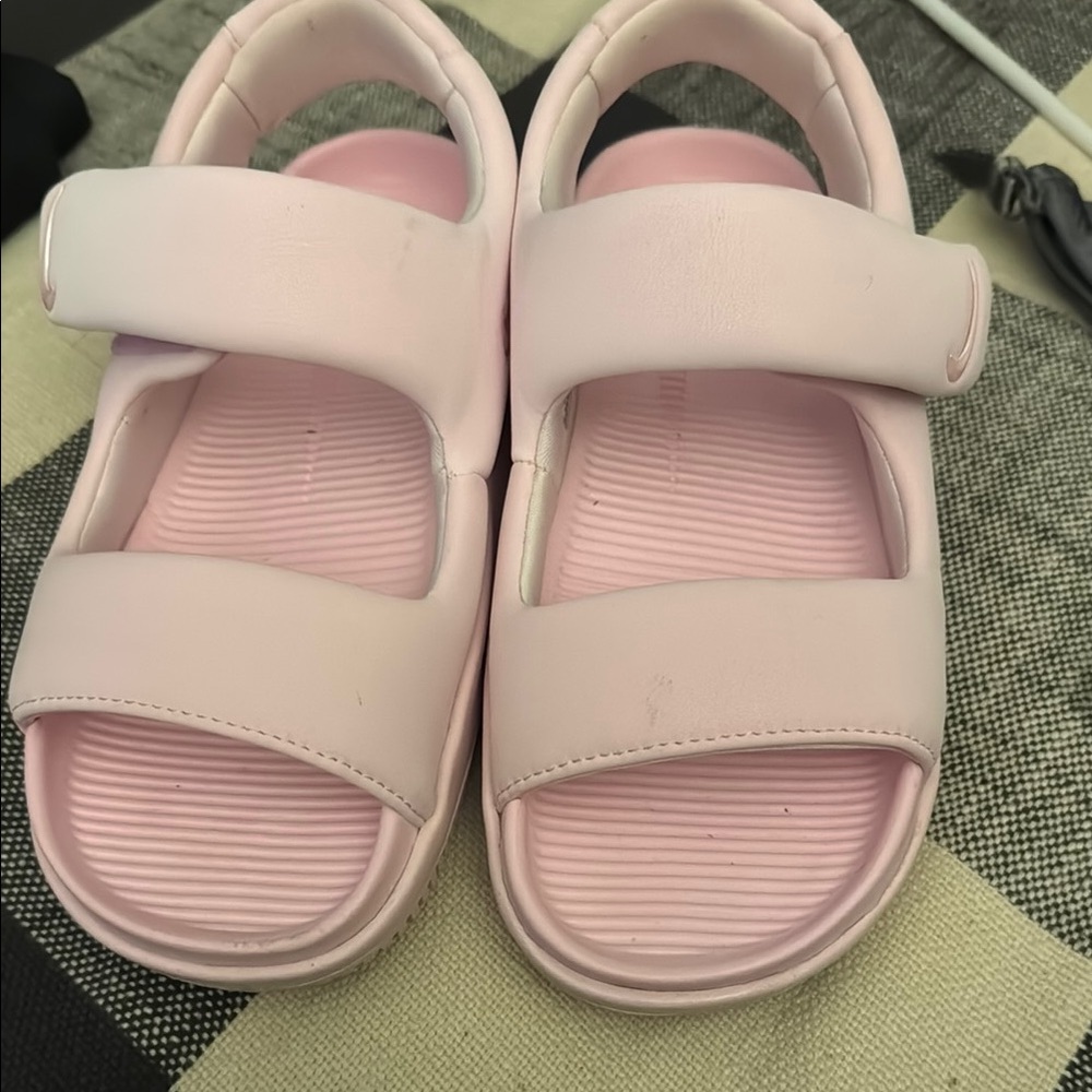 Pink Nike Comfort Sandals